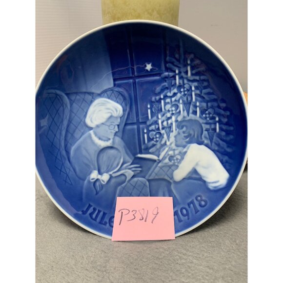 Vintage Bing & Grondahl 1978 "Jule Aften" Collectors Plate - Picture 5 of 5
